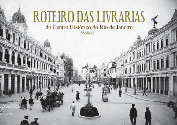 Avenida Central, atual Rio Branco, próximo à Praça Mauá, em foto de Augusto Malta, em 1906